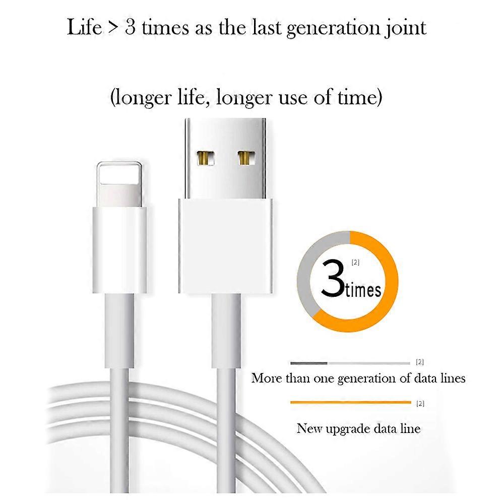 USB Cable Replacement for IOS Charging Cables Mobile Phone Chargers