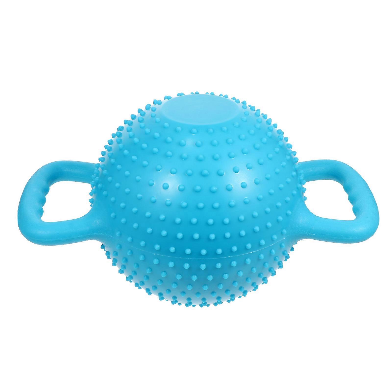 Fillable Kettlebell Water-Filled Kettle Bell for Gym Made of Pvc Blue for Exercise 1Pack