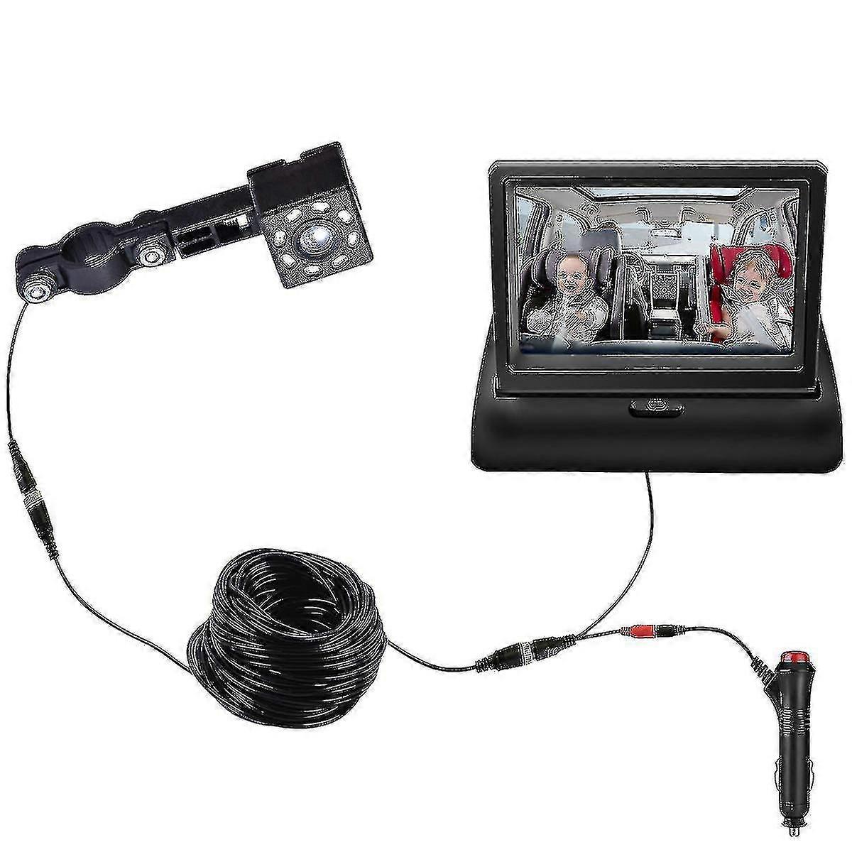 Adjusted Baby Monitor Camera With 360° Viewing Feature and Night Vision Camera for Facing Display