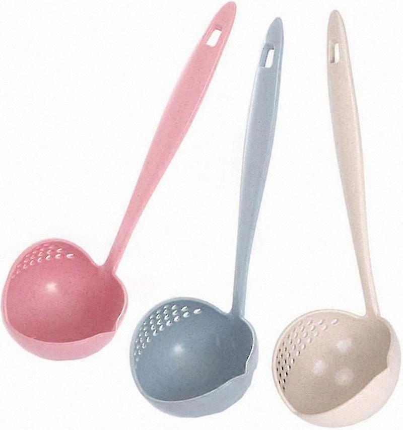 Set of 3 Kitchen Colanders for Washing and Draining Produce