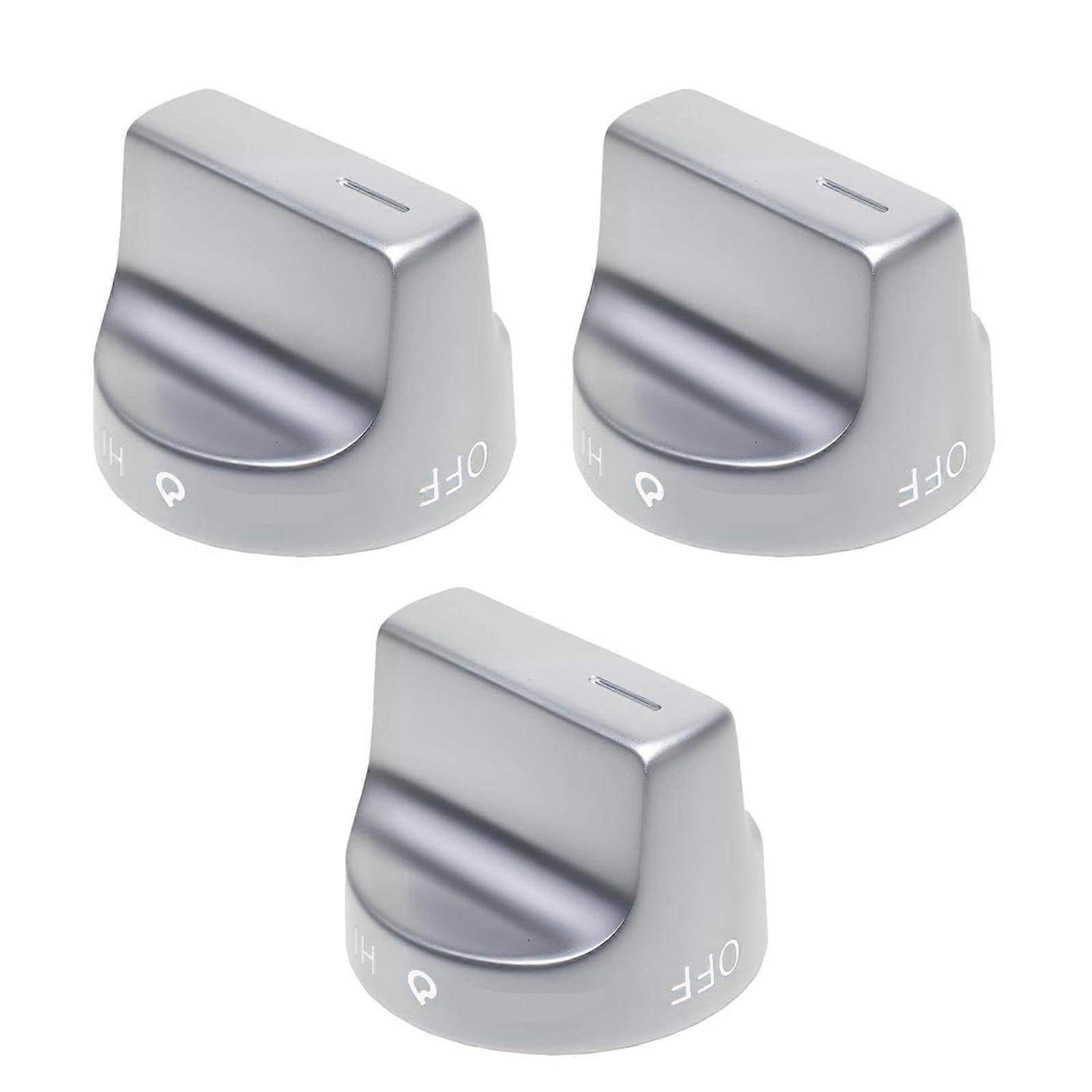 Various Model Control Knob Gas Cooker Handle Replacement Solid Zinc Alloy Easy Turn Attach for Accurate Flame Adjustment Multicolor