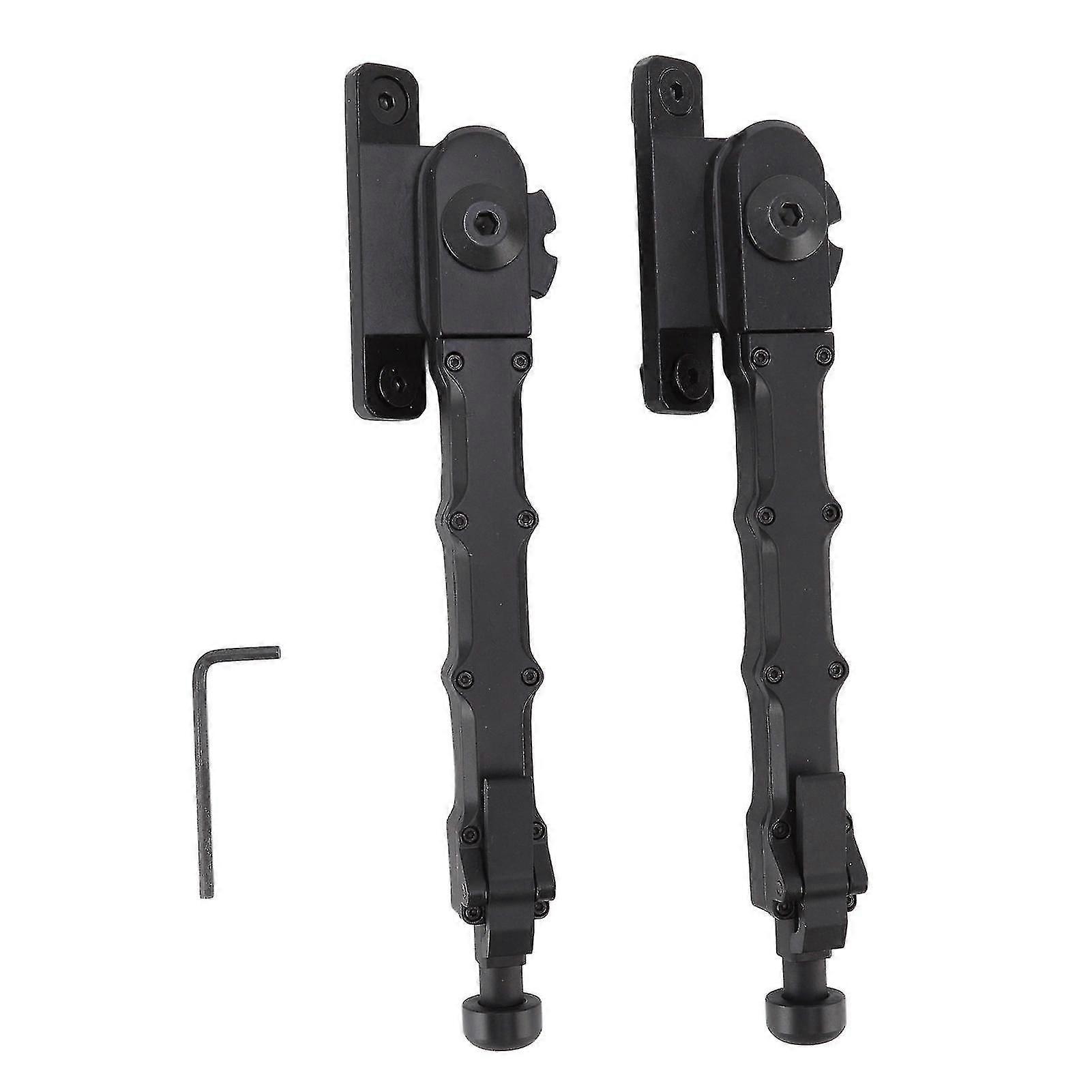 Quick release shooters bipod adjustable lockable aluminium alloy