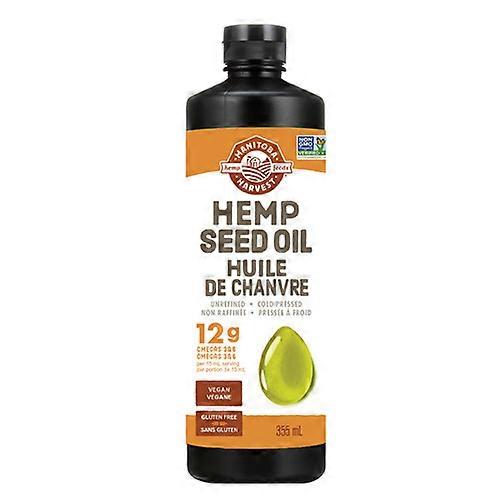 Manitoba Harvest Hemp Seed Oil, 355 Ml