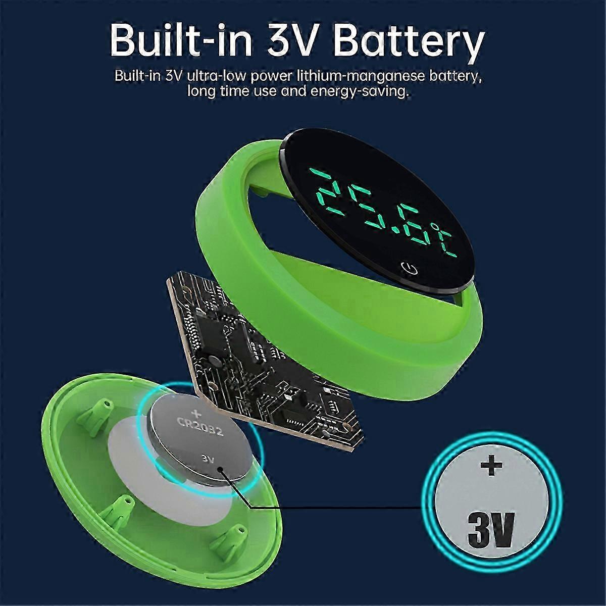 Aquarium Thermometer LED Display Electronic Aquarium Water Temp