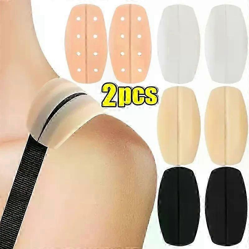 2/4pcs Silicone Non Slip Shoulder Strap Pads Female Soft Bra Strap Cushions Holder Relief Pain Bra Shoulder Pads for Woman