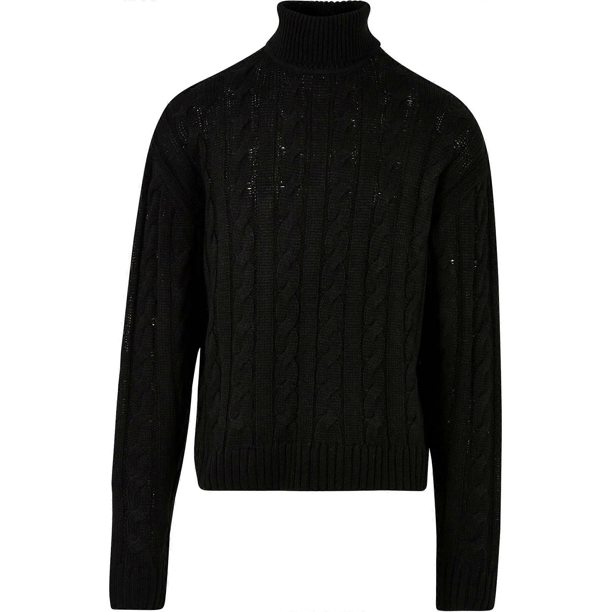 Urban Classics Homme Pull Boxy à col roulé