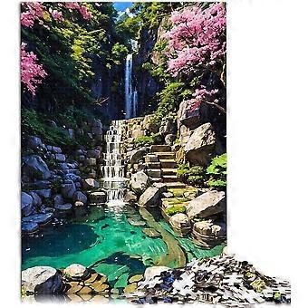 Quebra-cabeça estilo japonês 300 peças quebra-cabeças para adultos para adultos e crianças a partir de 6 anos quebra-cabeças de brinquedo decoração de paredeWD1233
