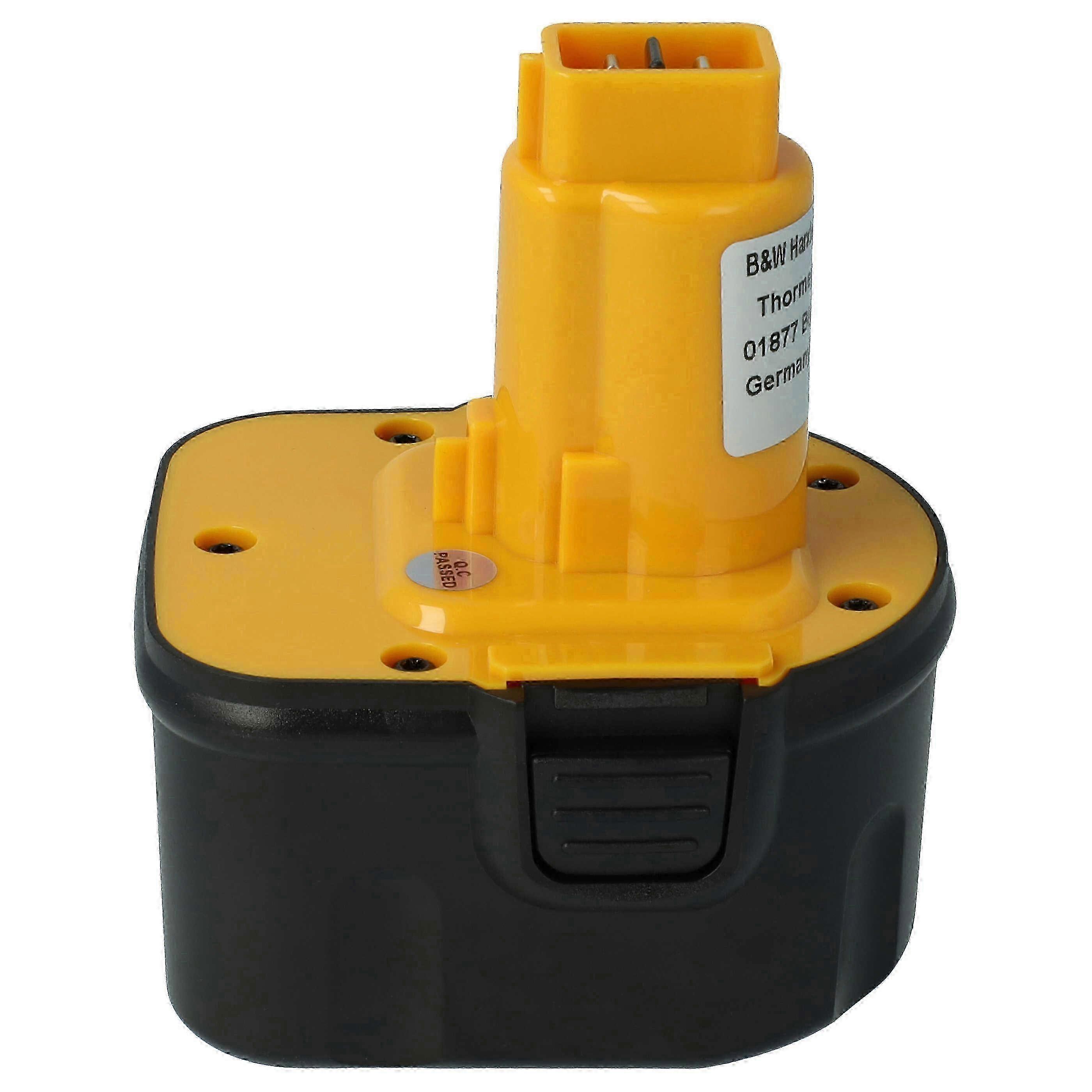 Battery Replacement for Dewalt DW9071 DW907 DE9071 DE9074 DE9075 DE9501 DC9071 DE9037 Tools - 2000mAh NiMH 12V 2025