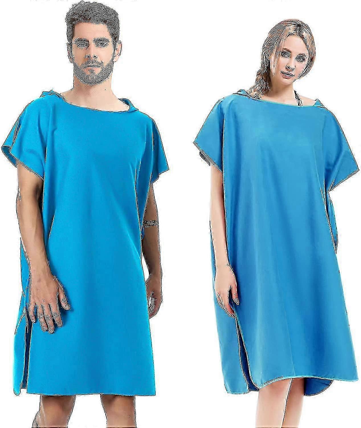 Changing Towel Surf Poncho Changing Robe With Hood Quick Dry Microfiber Wetsuit