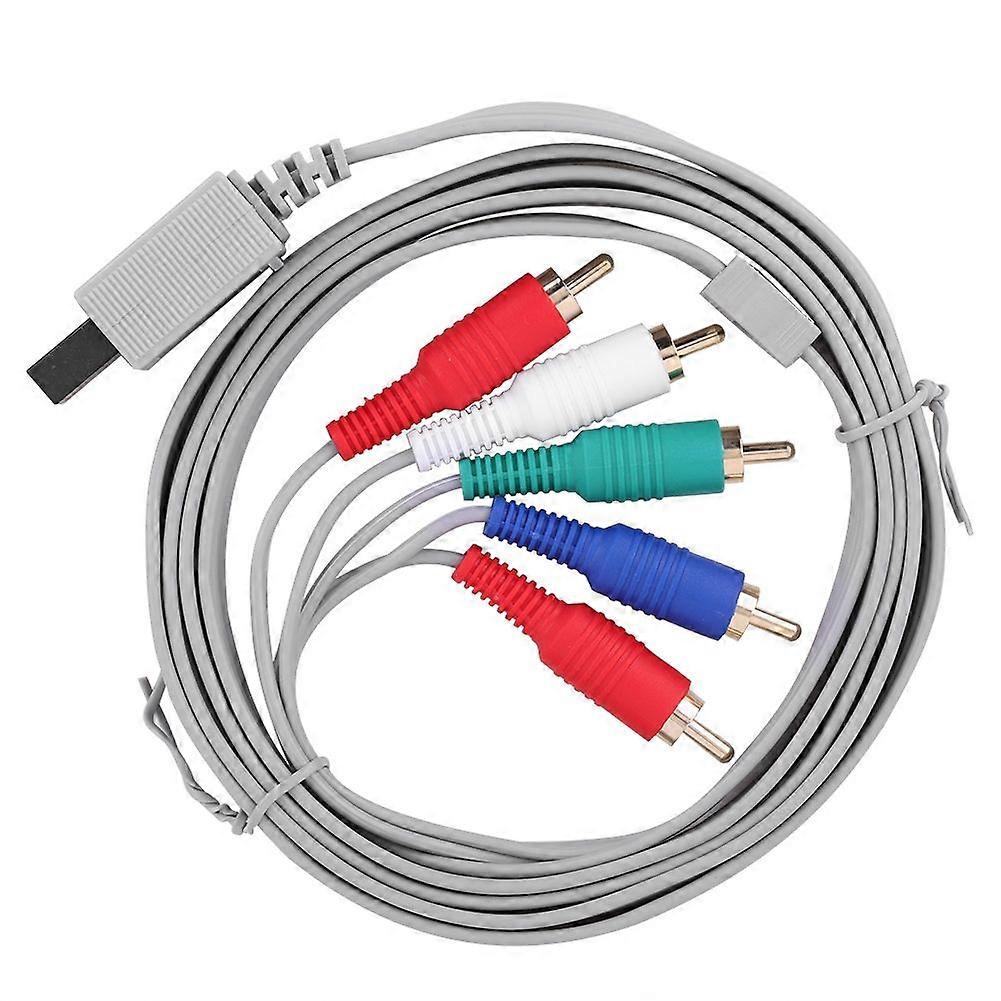 High Definition AV Audio Video Adapter HDTV Component Cable Wire For Wii U Gaming System
