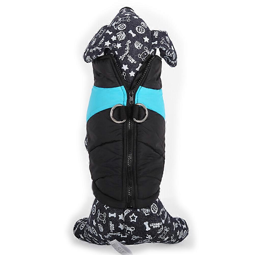 Dog Costume Doggie Coat Waterproof for Dog Wearing Blue
