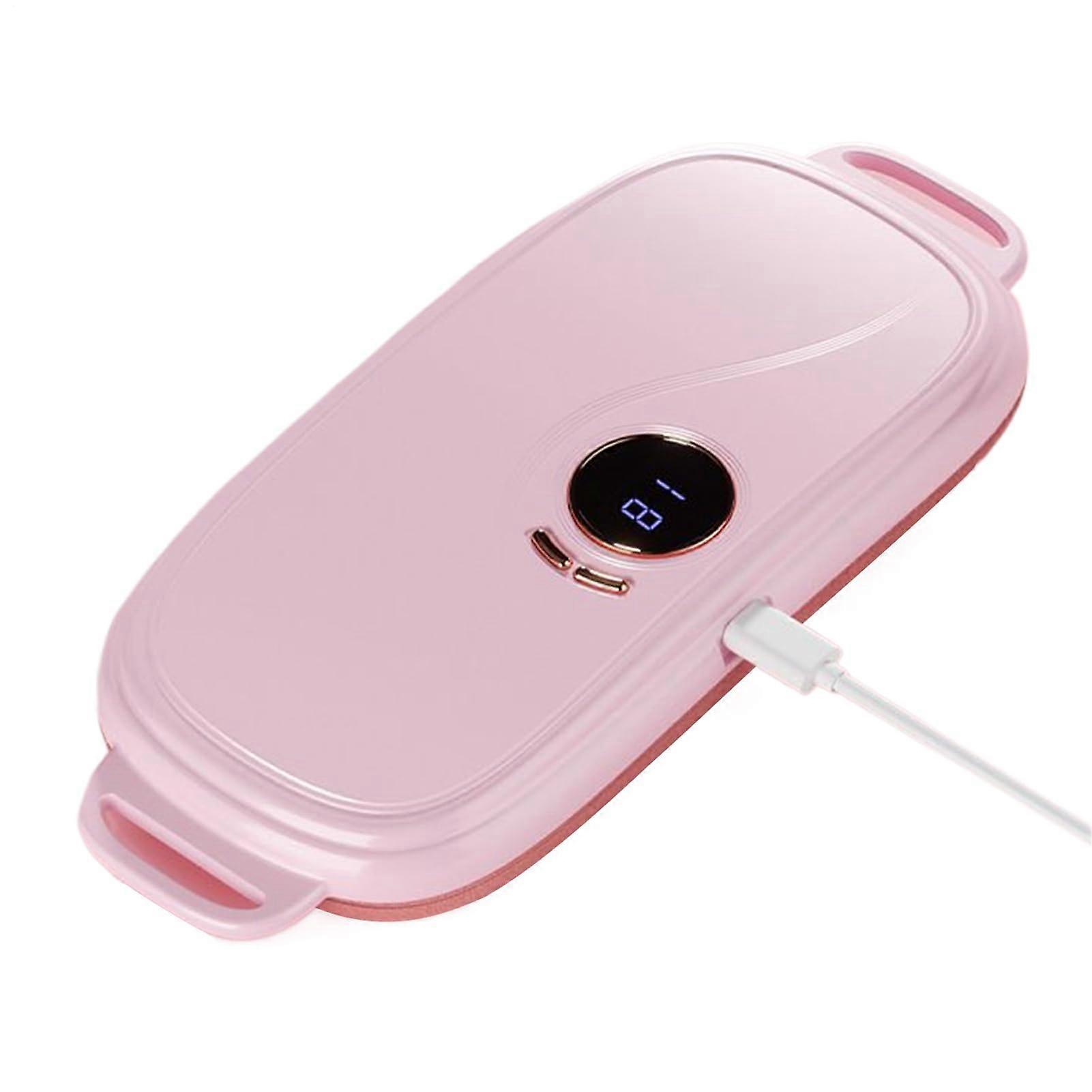 Heating Pad Rechargeable With 9Level Heat And Vibration Massage Elastic Abdominal Warmer AntiScald Menstrual Relief