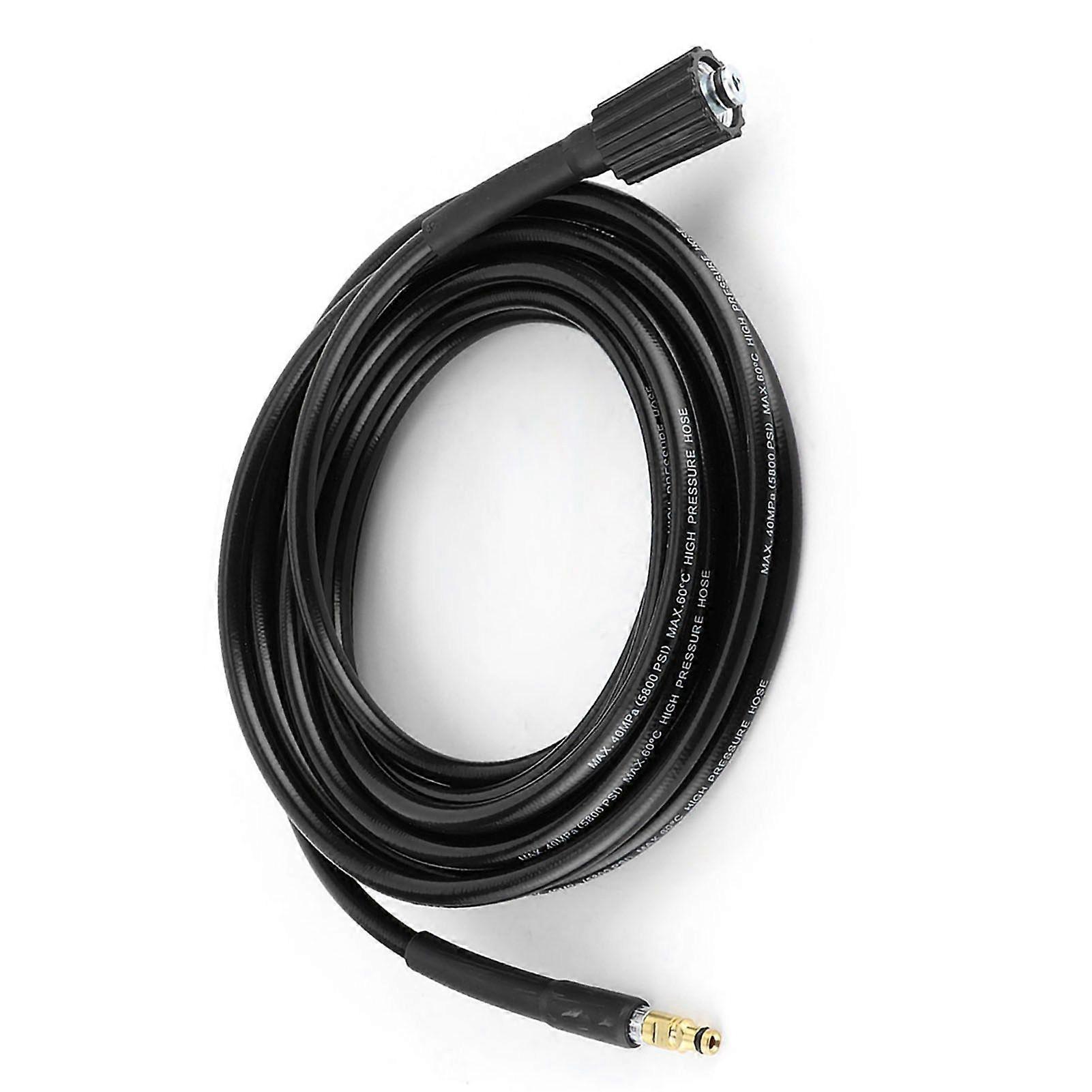 Tuyau de nettoyage haute pression en caoutchouc pour lave-auto, 40 MPa/5 800 PSI, compatible avec Karcher K2, K3, K4, K58 mètres/26,2 pieds