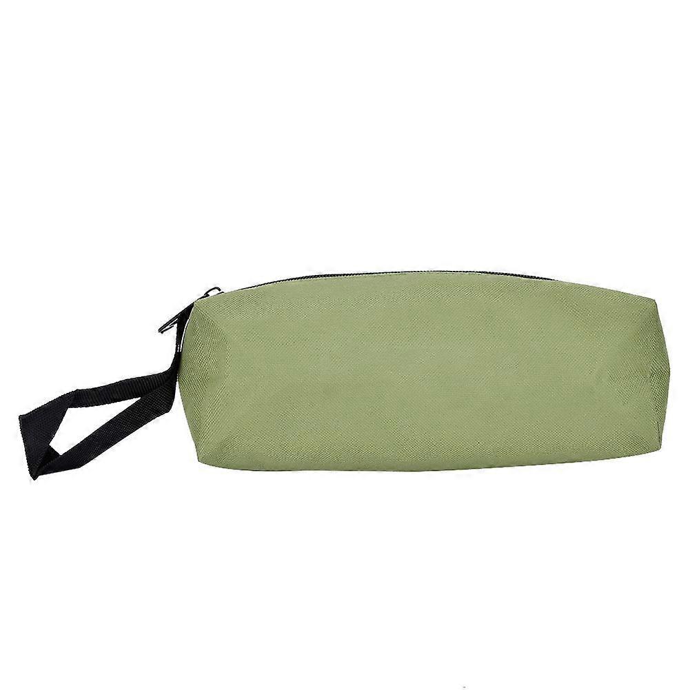 Multi-function Portable Waterproof Canvas Hardware Hand Tool Storage Bag Organizer(Green)
