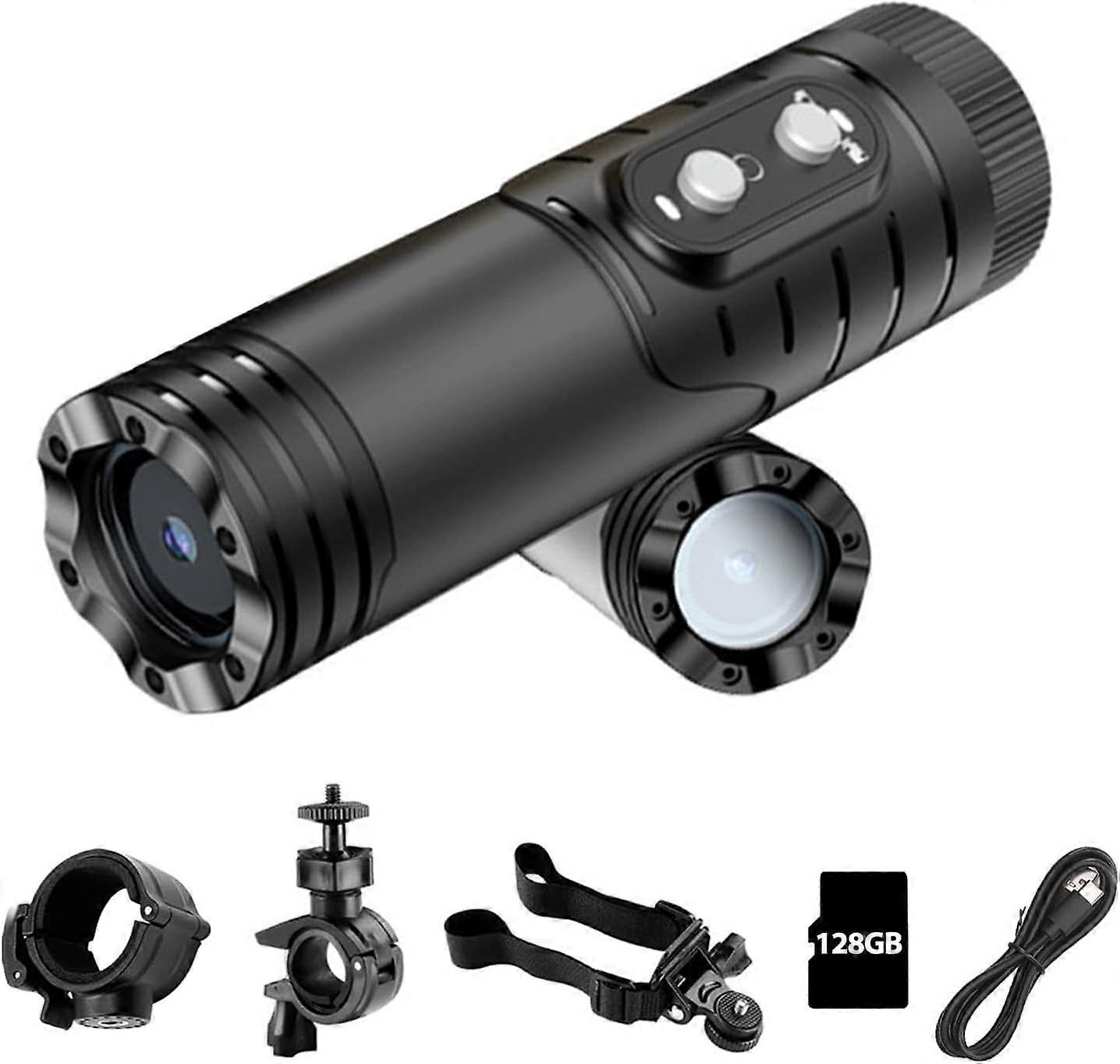 Κάμερα WiFi για κράνος, κάμερα HD 1080P για ποδήλατο και μοτοσικλέτα, αδιάβροχη IP66