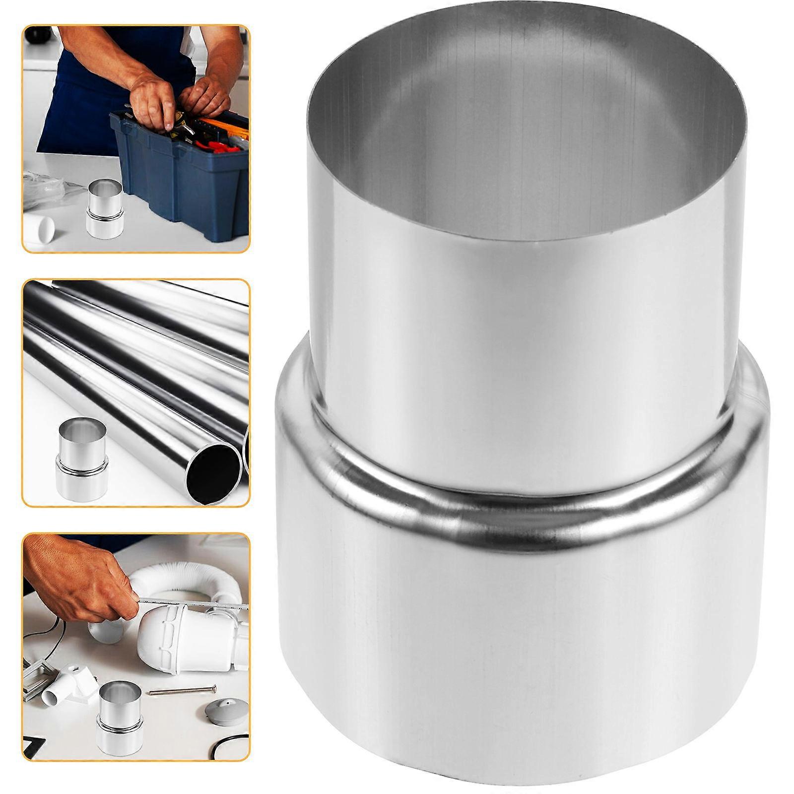 Stainless Steel Gas Heater Adapter Exhaust Reducer Pipe Fitting for Home Use