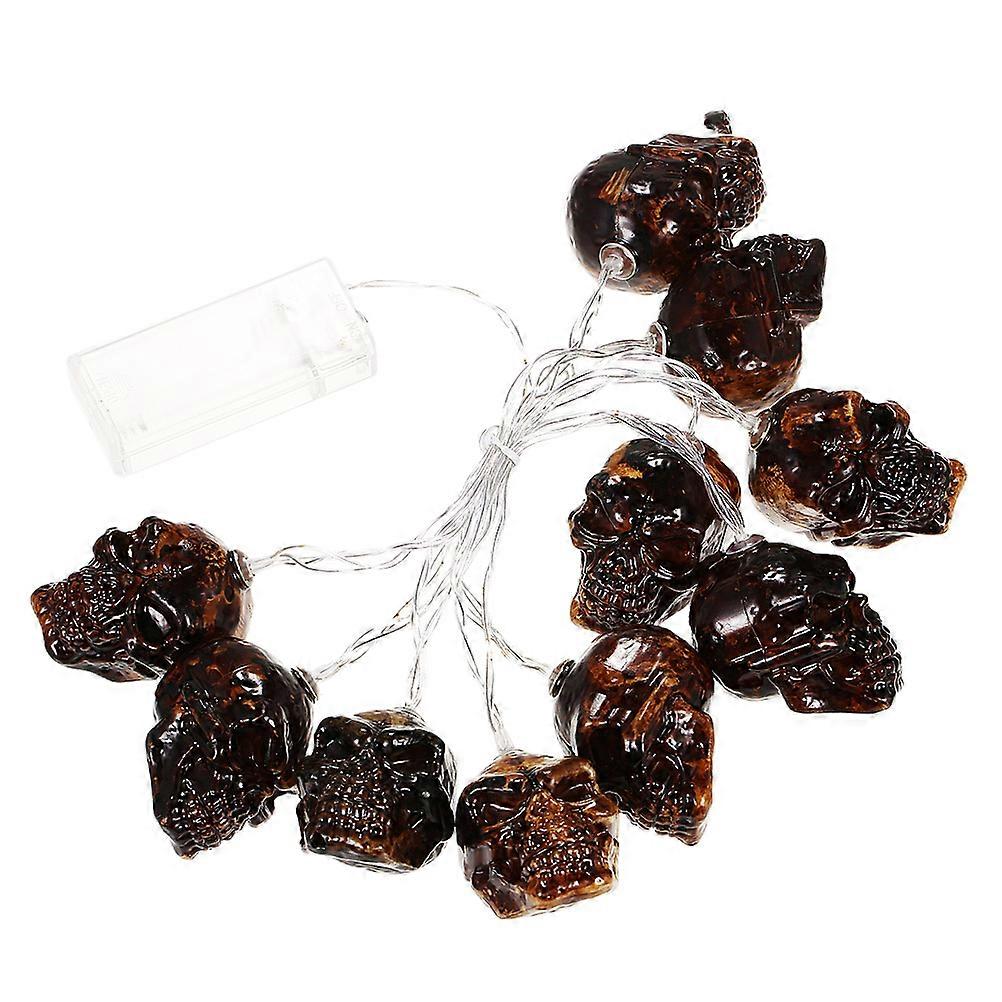 Halloween String Lamp Decoration Item for Halloween Party Coffee Plastic Material Used in Party Atmosphere Creation 1 Set