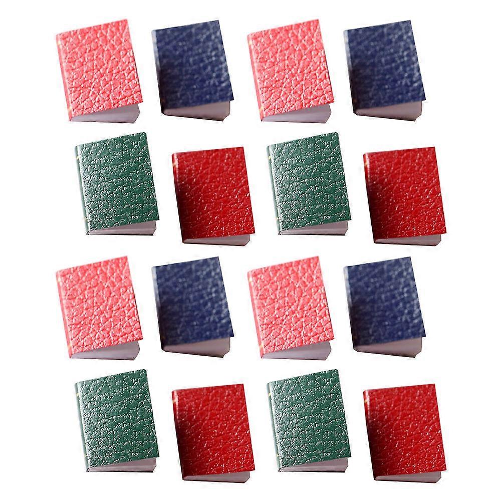 Mini Books Decorations for Home Ornaments 16Pcs Set