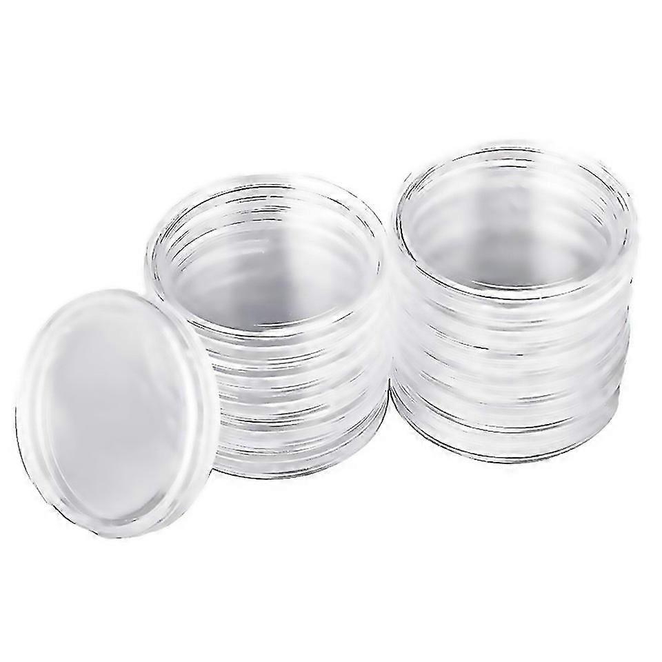 For 30 Mm Coin Capsules Round Plastic Coin Holder