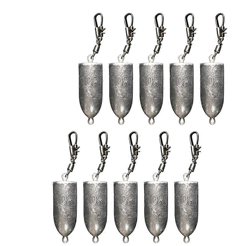 Fishing Accessories for Fishing Use 10Pcs Silver