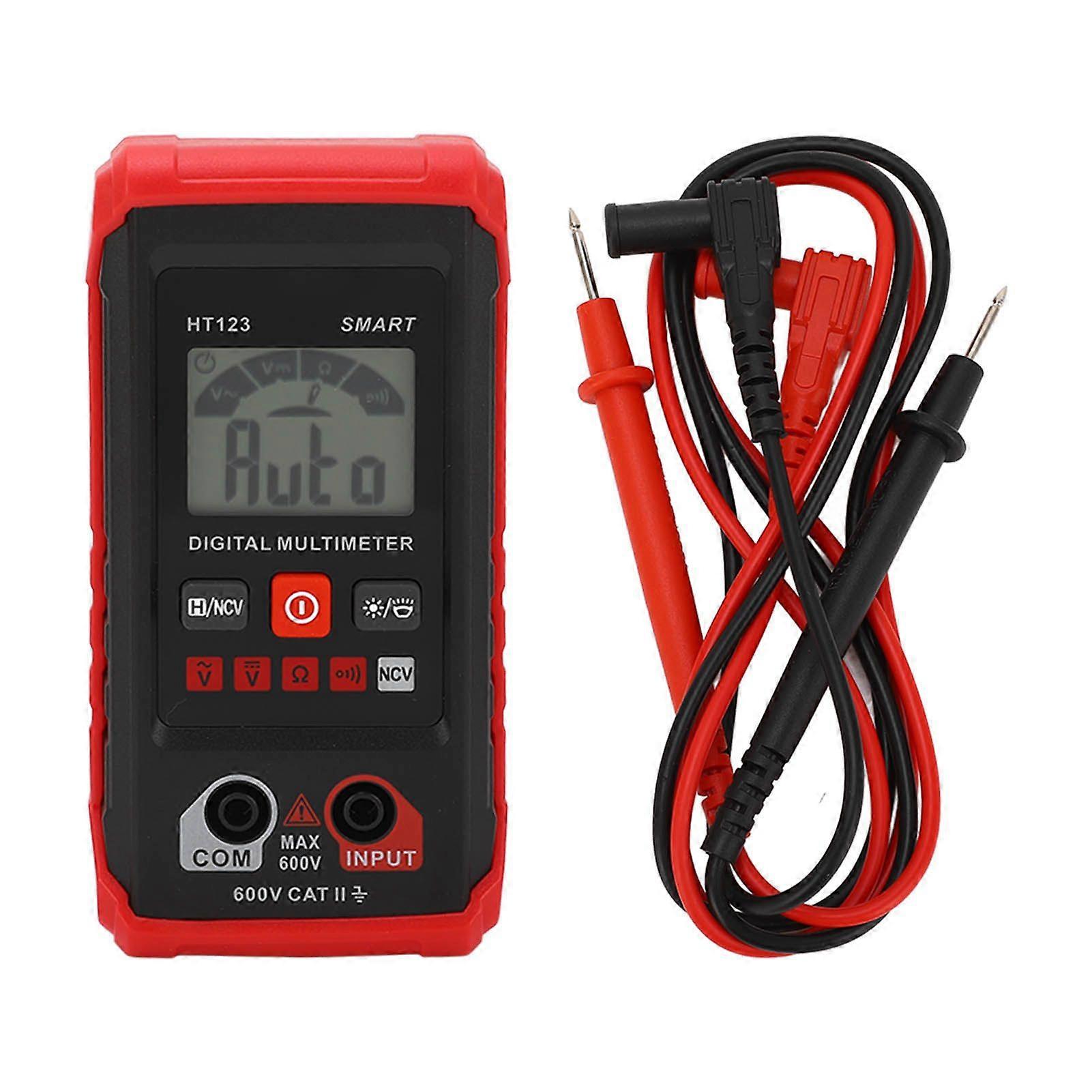 Digital Multimeter Kit 4000 Counts Smart High Accuracy Automatic Ranging Ohm Amp Volt Non Contact Tester