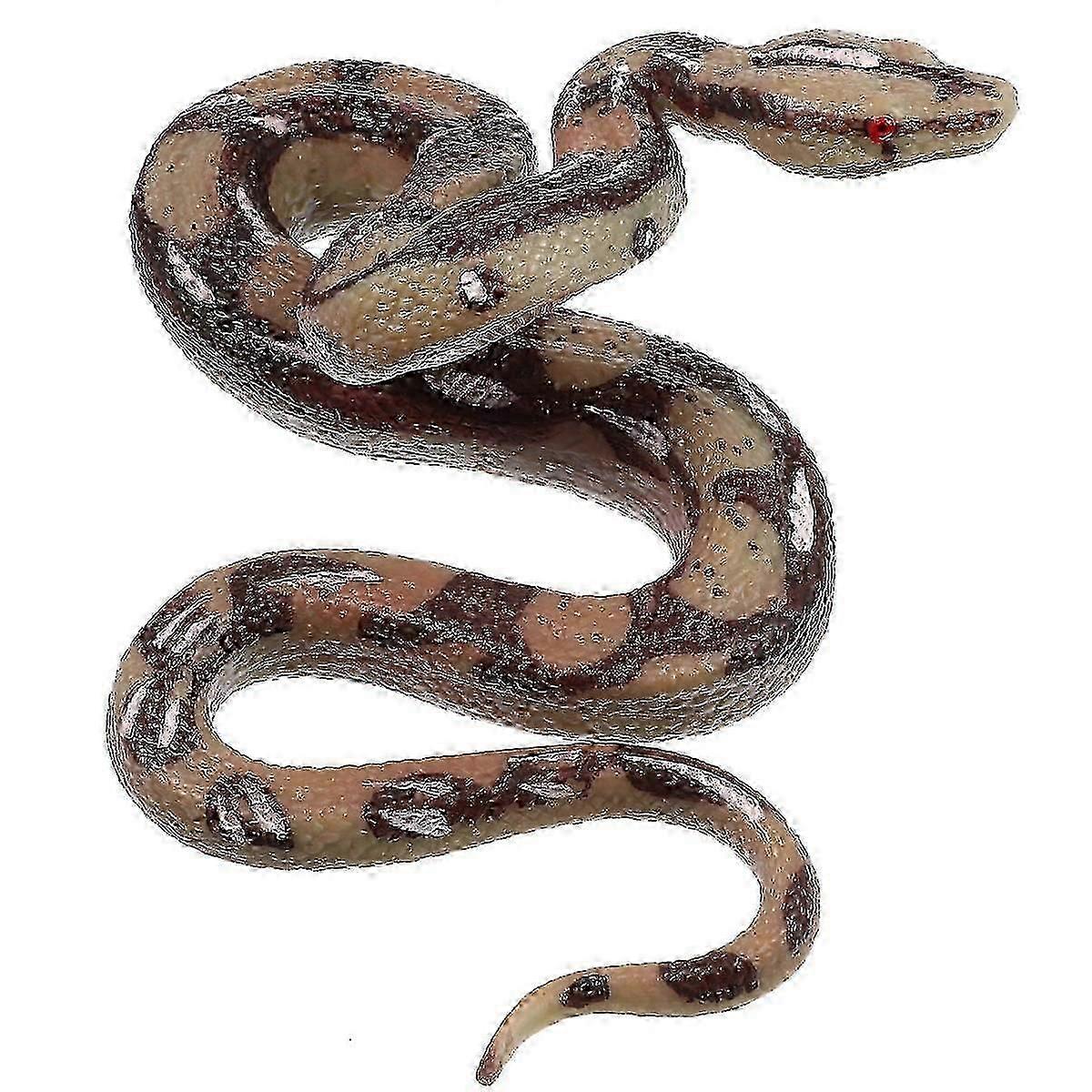 Snake Rubber Snakes Fake Remote Control Realistic Lifelike Prank Figures Python Birds Keep Props Rattlesnake Big Real