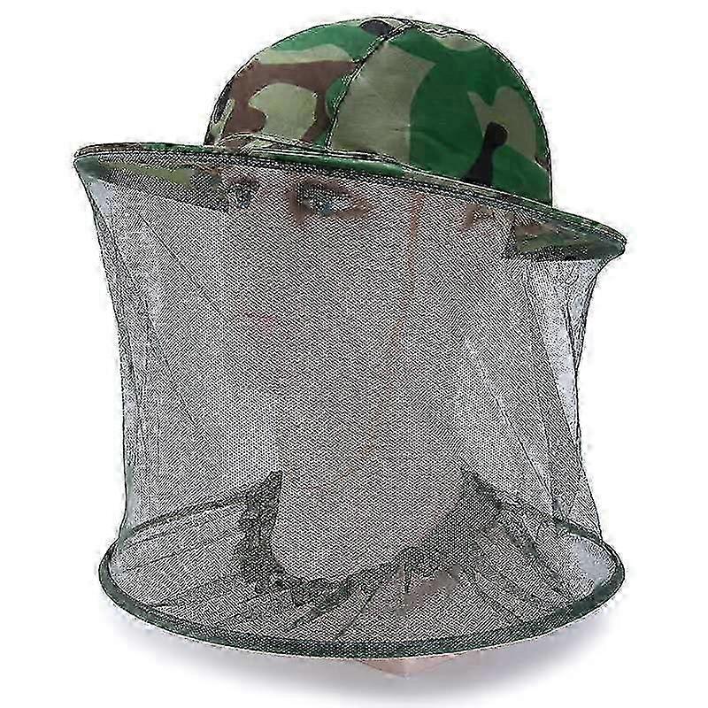 Outdoor Mosquito Face Protector Hat for Bug & Bee Protection 2025