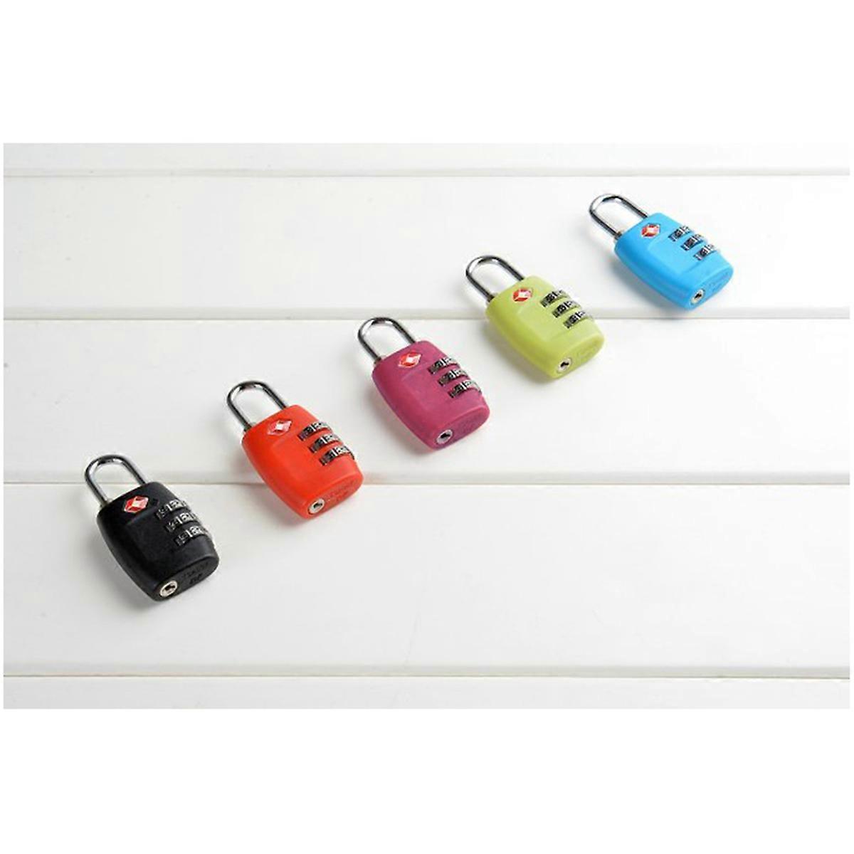 Password Lock Luggage Padlock for Security Tsa Approved Rose Red