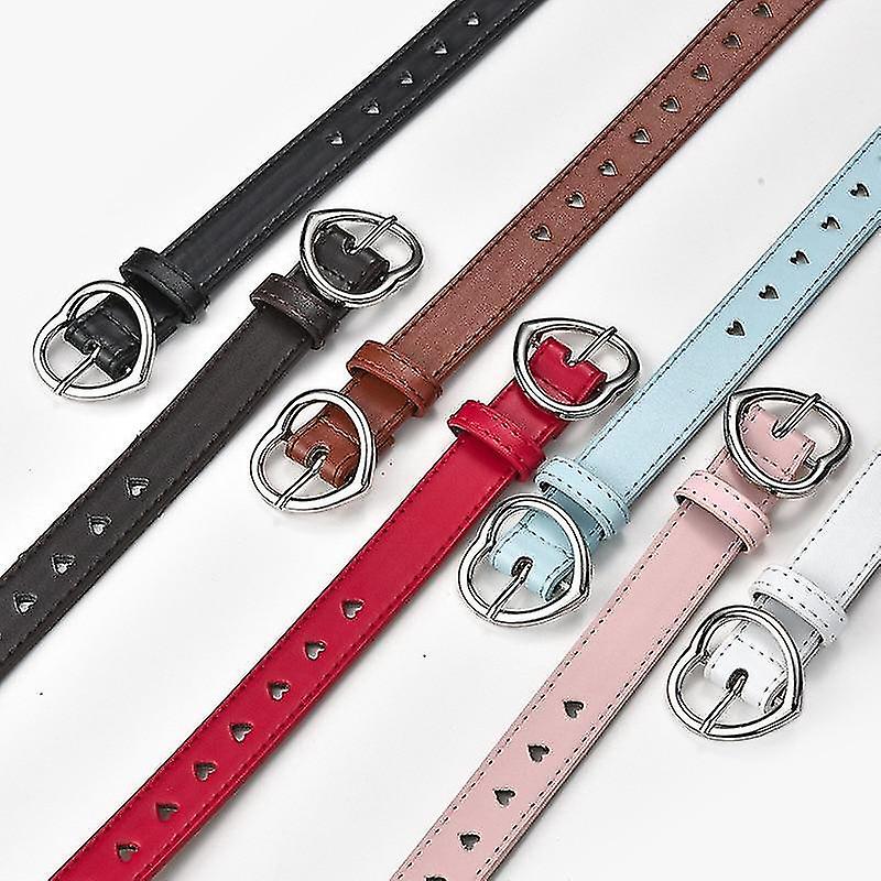 Belts Toddler Heart Grommet Compatible With Trouser Jeans