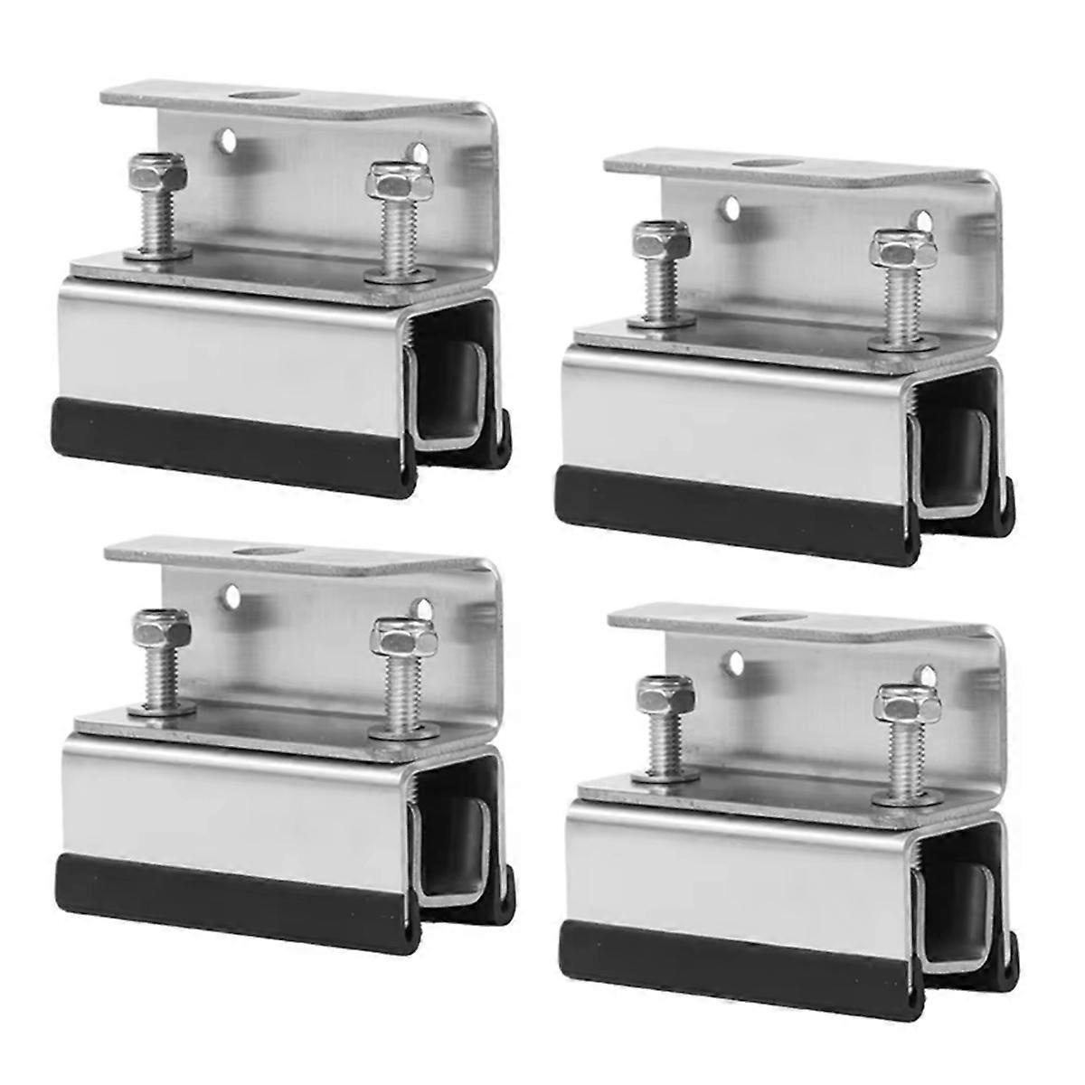 4 kpl kattotelineen kiinnityssarja pakettiauton kattotelineen kiinnikkeet matkailuautoihin aurinkosähkökiinnikkeet