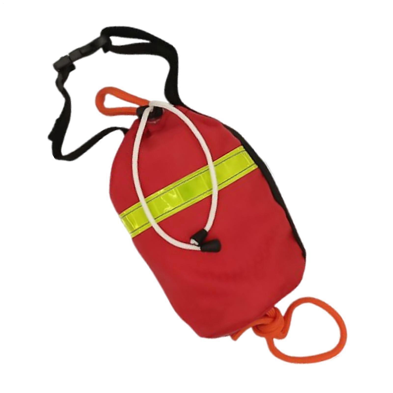 Water Throw Bag With Rope For Kayak, Canoe, Sailing Visibility Flotation Device, Throwable Safety Equipment