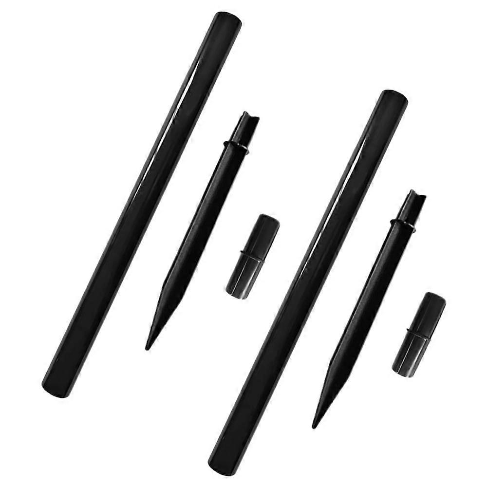 Garden Light Ground Spikes For Solar Lights Evening Sets Weather-Resistant Black Stake Replacement