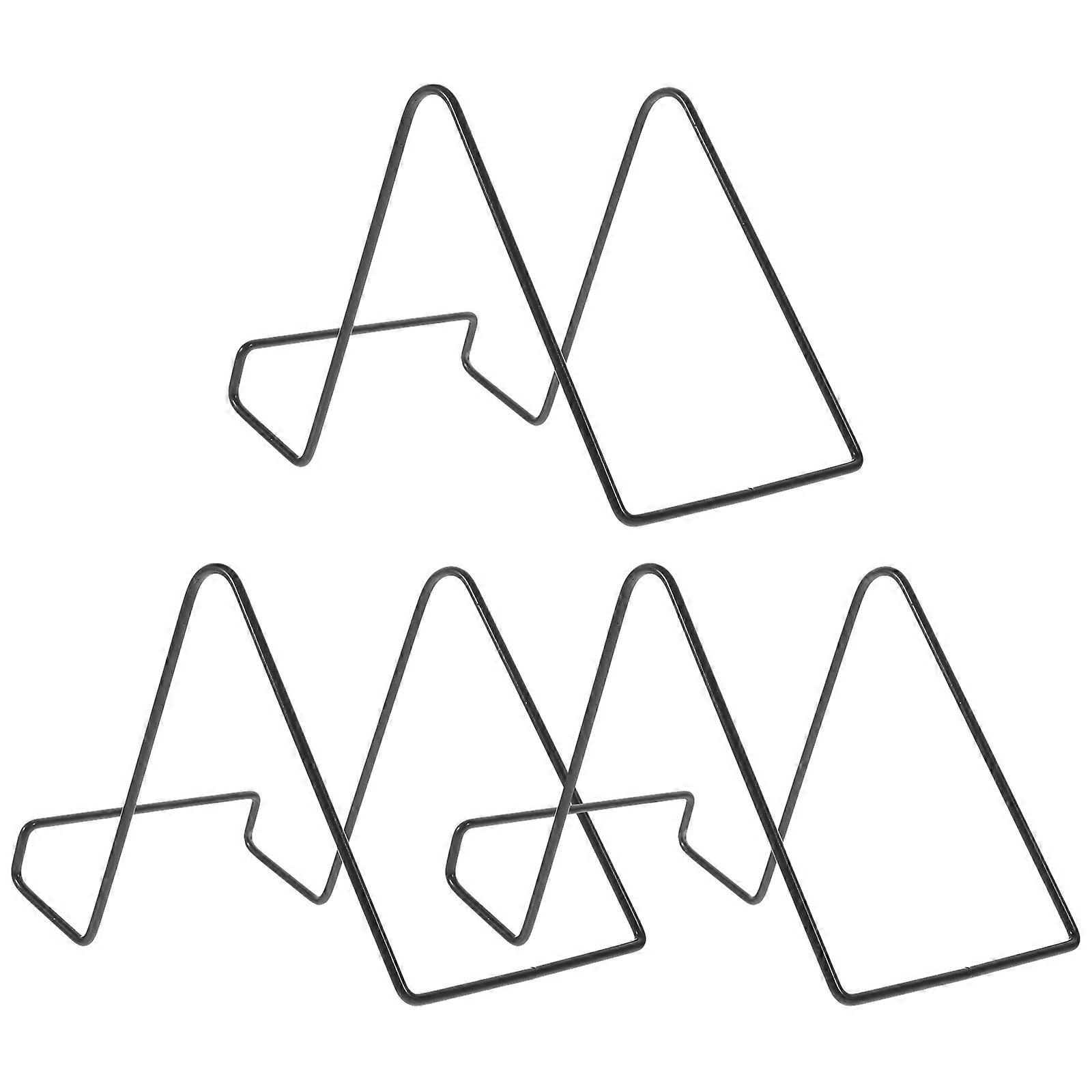 Easel Display Stand For Home Decor 8.1X5.3X5.1in Modern Style Metal Frame 3Pcs