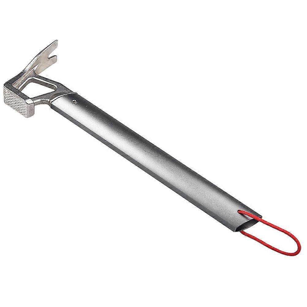 Aluminum Alloy Hammer for Camping Multi-Function Tent Nail Pull Nail Hook Tool