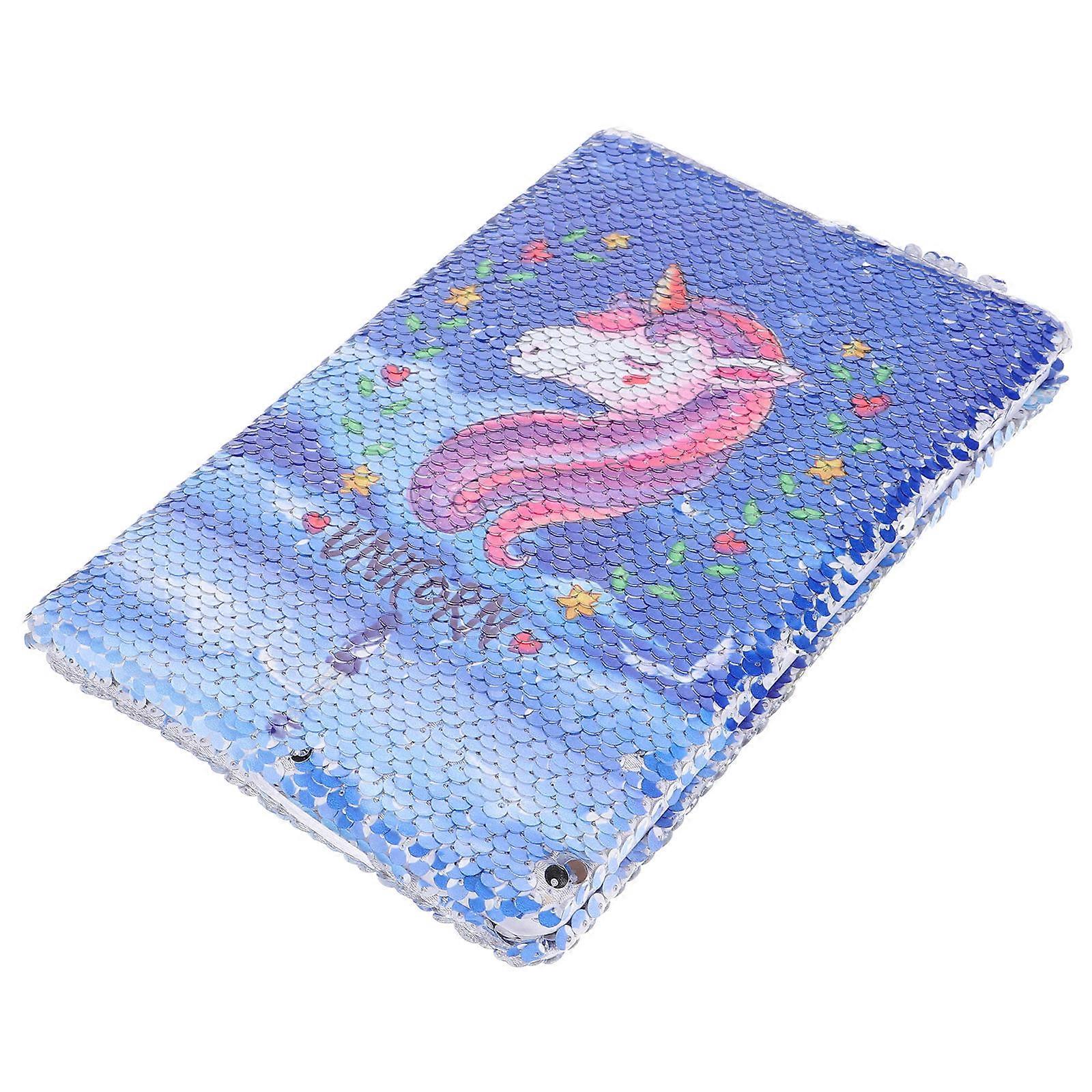 Creative Sequin Cover Notebook A5 Size For Kids School Daily Writing 5Pcs