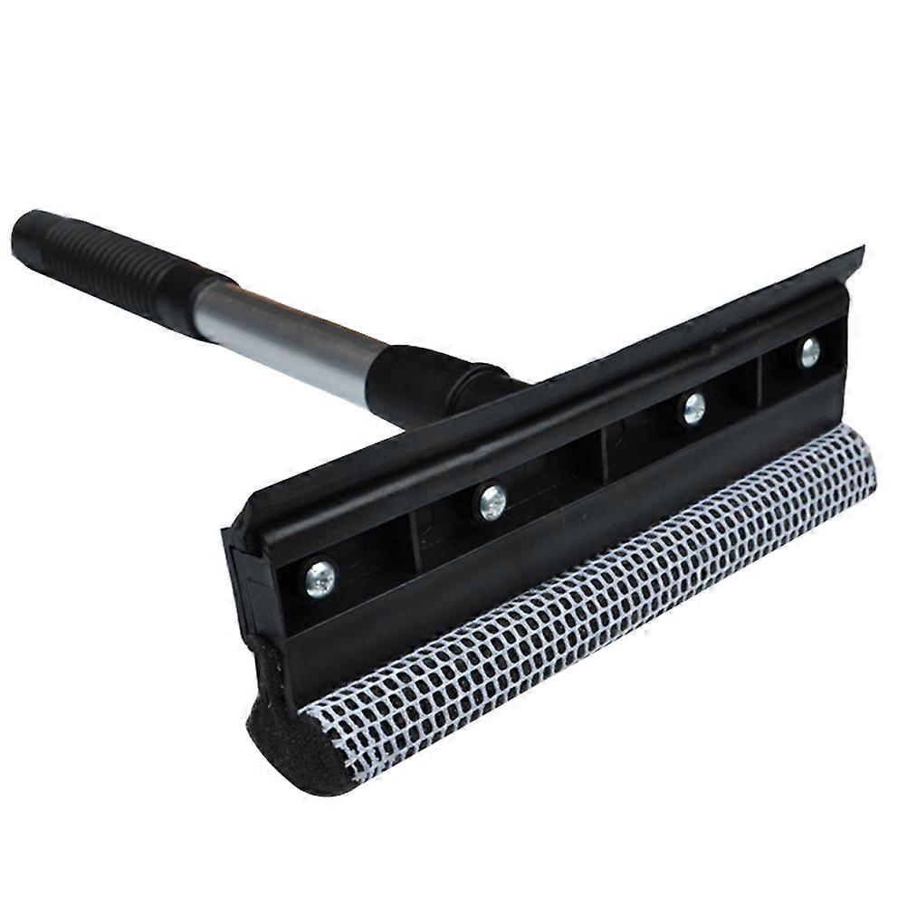 Black Glass Squeegee Window Wiper for Water 2Pcs Double-Sided Use