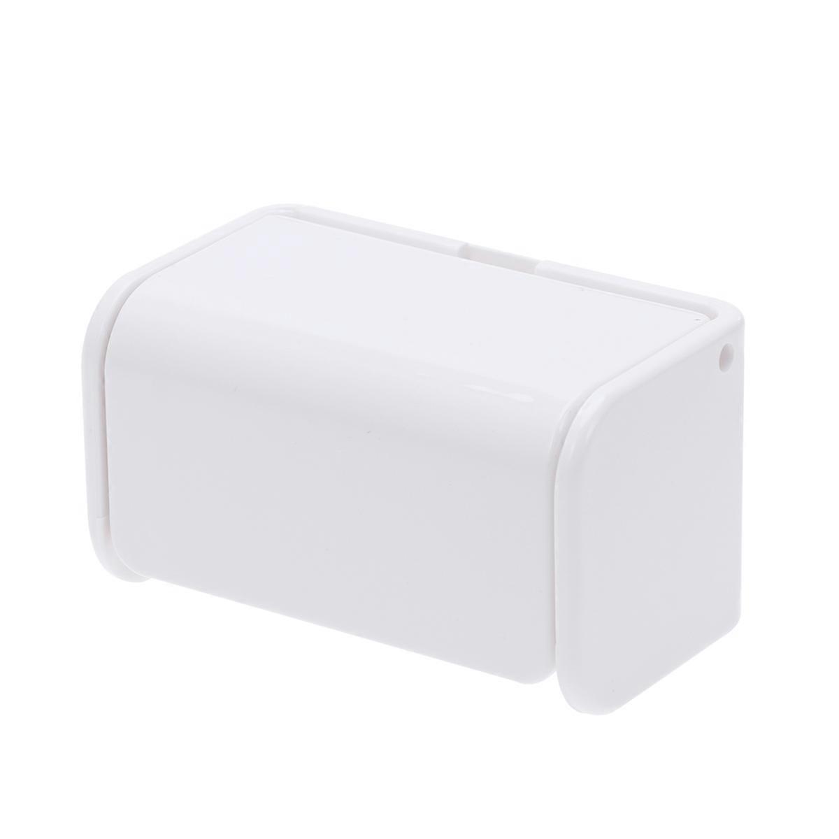 Wall Mounted Toothbrush Holder for Toothbrush Collection White 6Pcs Rack