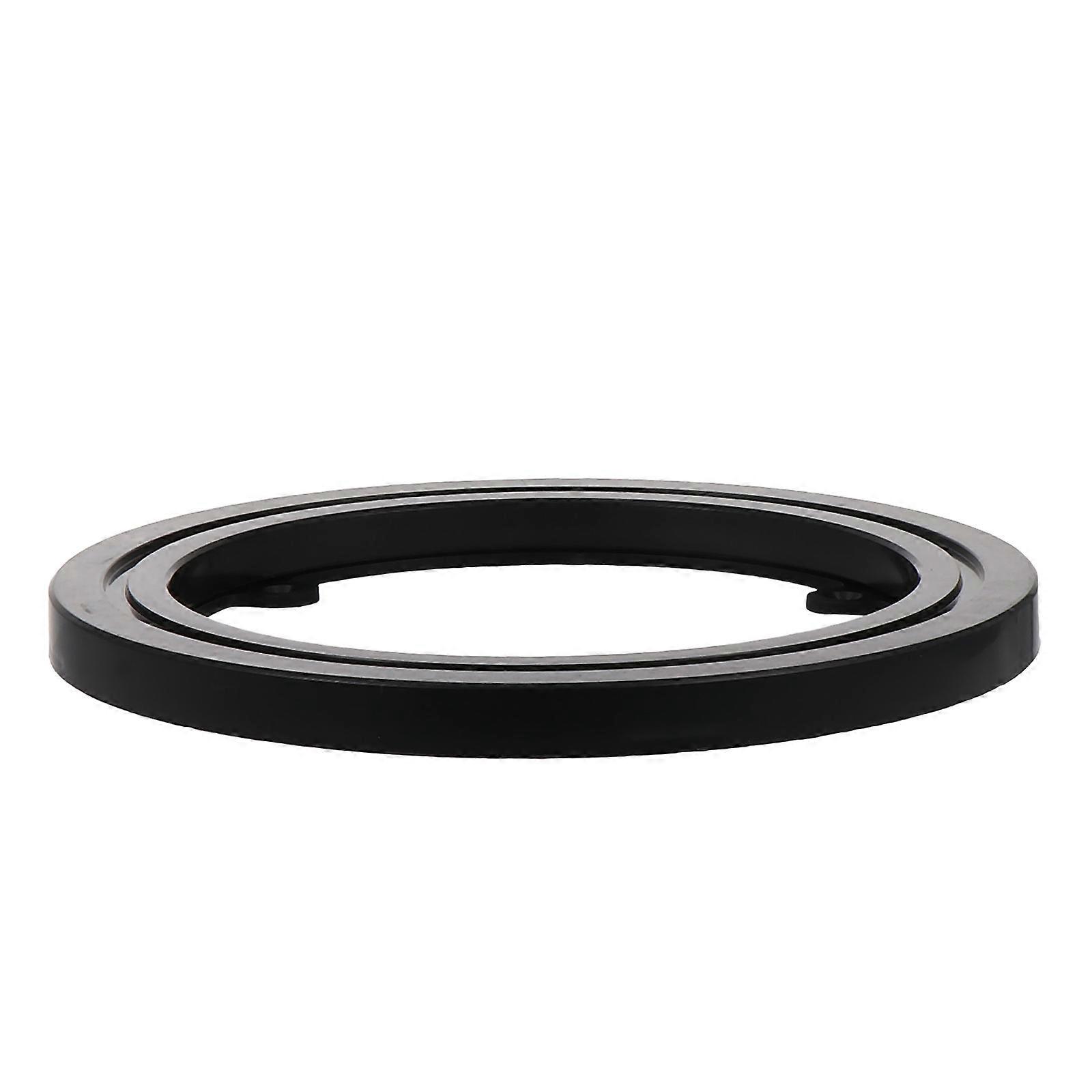 Black Turntable Bearing Rotating Plate for Home Use 2Pcs Smooth Swivel