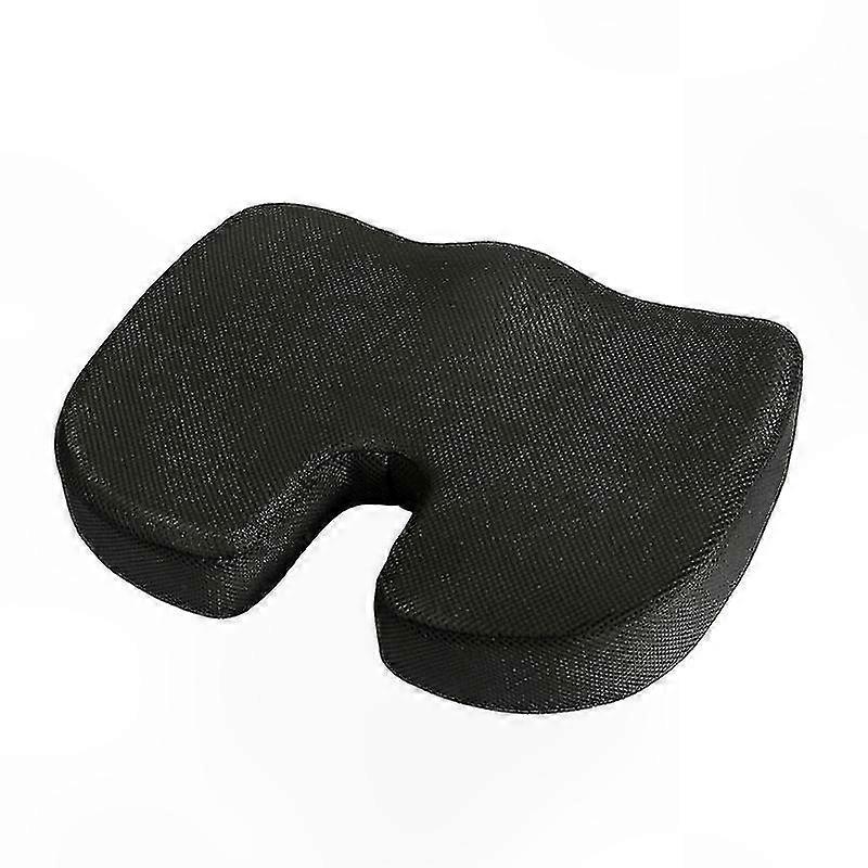 Ergonomic Support Cushion for Office Chairs with Non-Slip Memory Foam for Tailbone Comfort and Pain Relief
