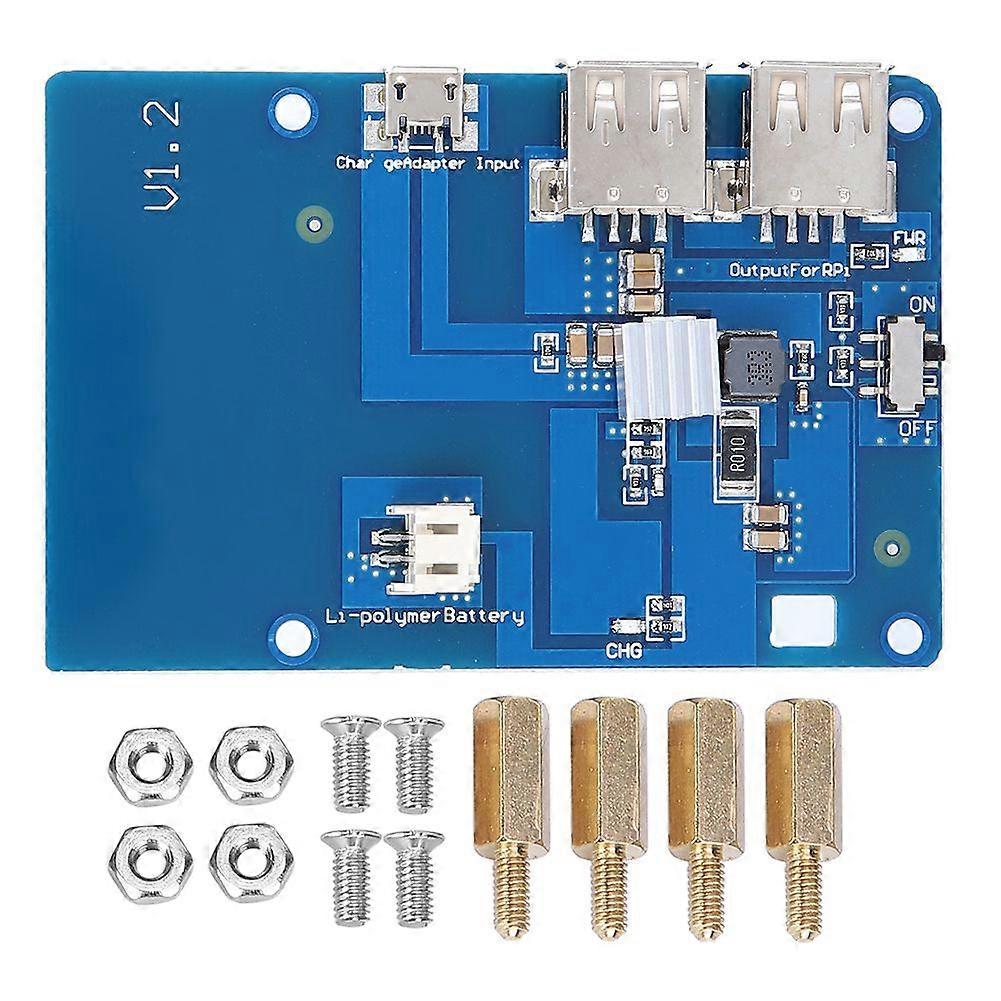 Placa de expansión de batería de litio UPS Raspberry Pi de alta calidad adecuada para pi3