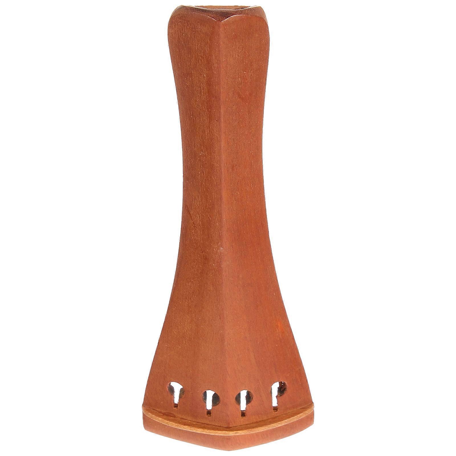 Violin String Tailpiece Wooden Replacement for Violin 2Pcs High Hardness