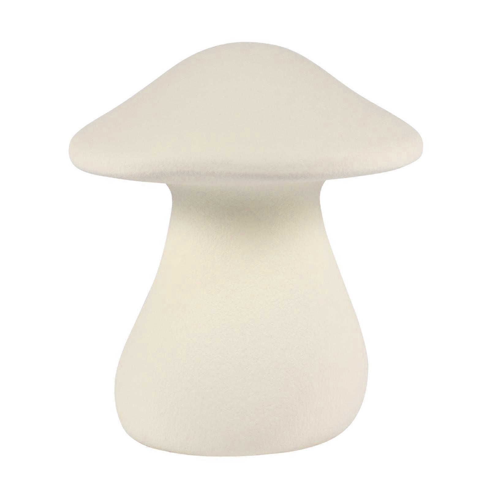 Terrace Mushroom Decorations Ceramic Mushroom for Decoration 2Pcs Assorted