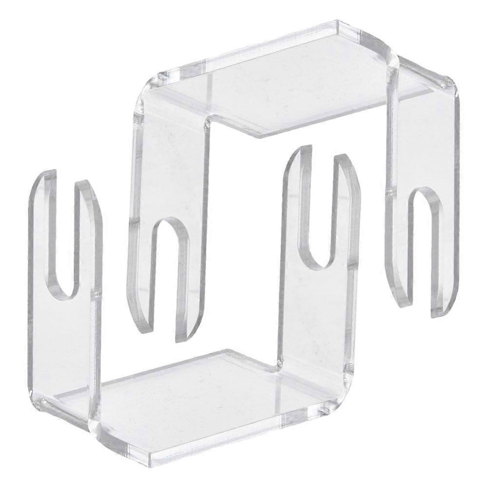Acrylic Fan Holder for Displaying 10Pcs with Stable and Transparent Base