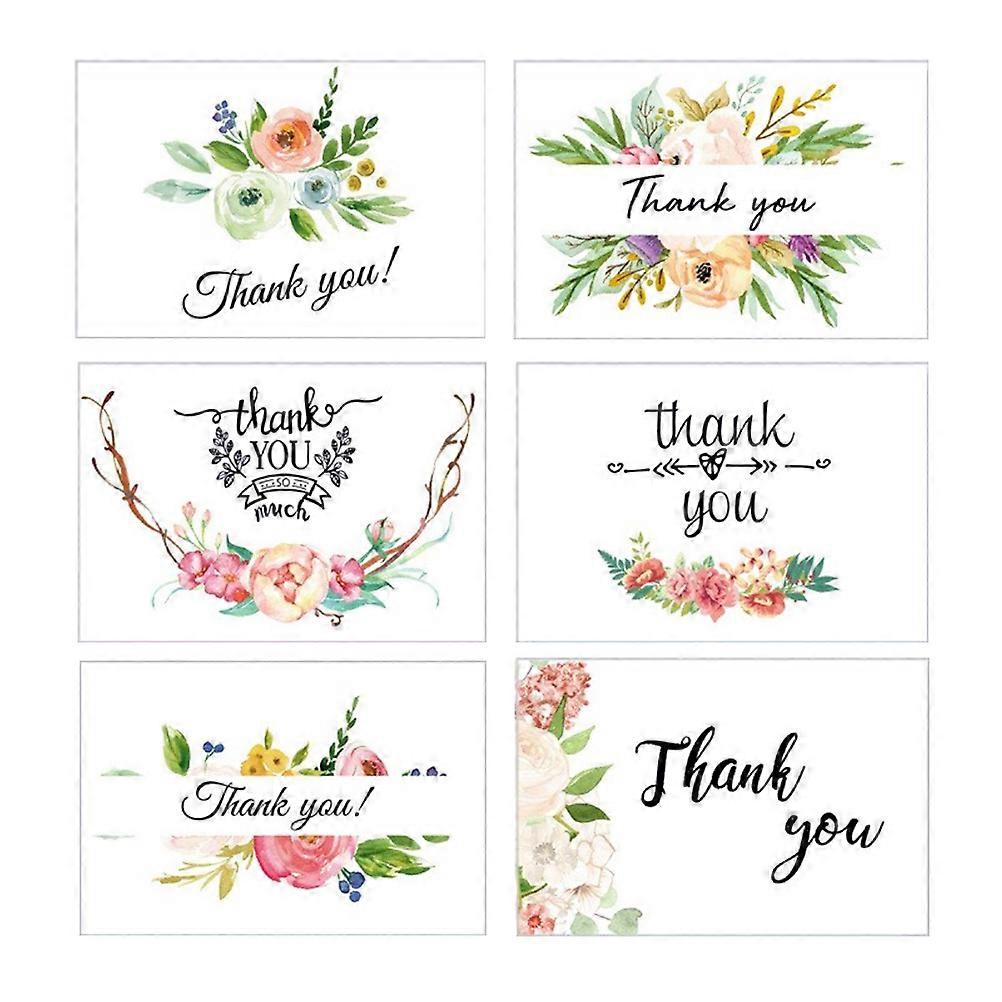 Thank You for Festival Greeting Cards with Envelope 24Pcs Set