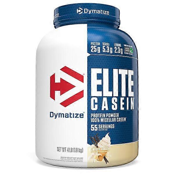 Dymatize, Elite Casein, Smooth Vanilla, 4 lb (1.8 kg)