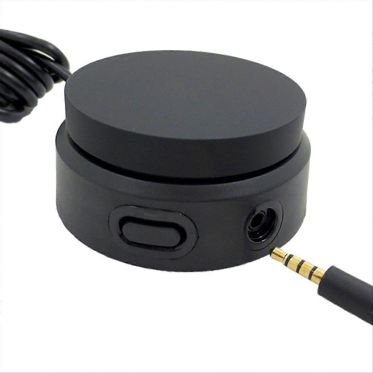 USB Volume Controller for A10 QC35 QC45 3.5mm Headphone, Headphones Connected to Sound Card USB Vol