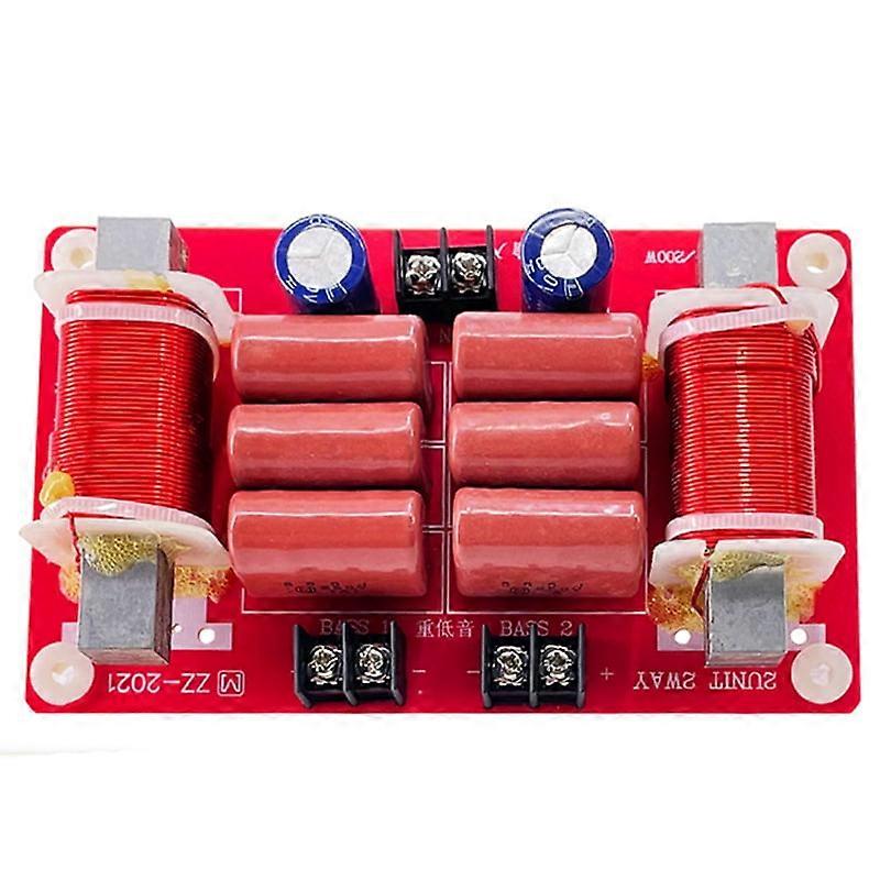 800W Audio Frequency Divider Crossover Subwoofer Dual Voice Coil Speaker Dual Subwoofer Speaker Crossover