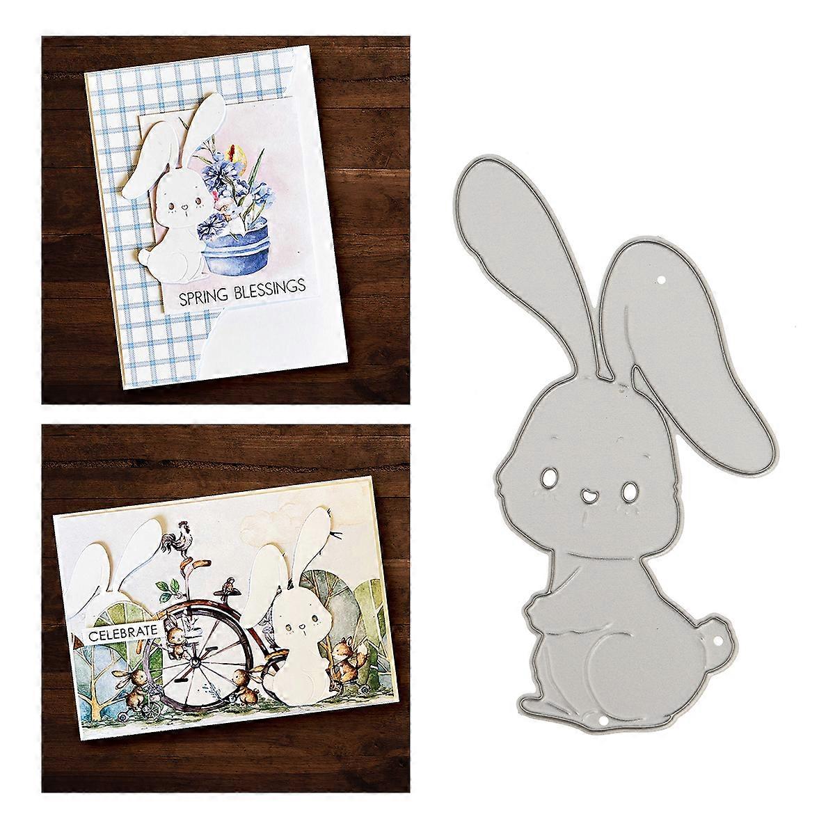 1PC Rabbit Metal Cutting Dies Die-cut Crafts Stencil Tool for DlY Handmade Scrapbook Cards