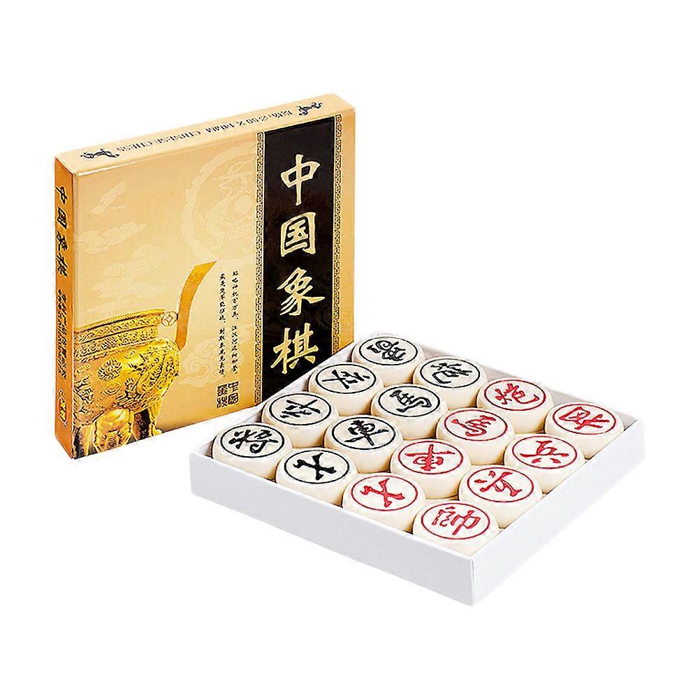 Early Learning Game Chinese Chess 3D Resin for Playing Game Use 30