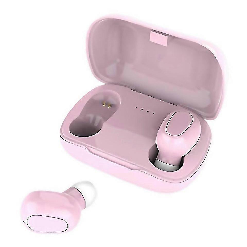 For L21 9d Sound Effects Bluetooth 50 Touch Wireless Bluetooth Earphone With Charging Box Support Hd